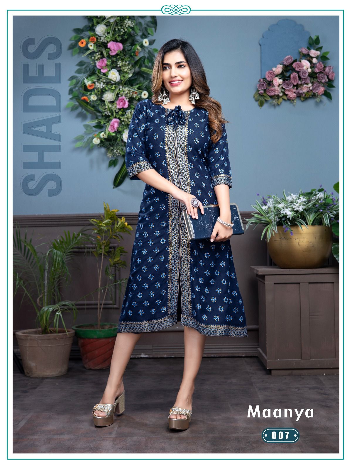 Maanya By Golden Printed Designer Kurtis Catalog
